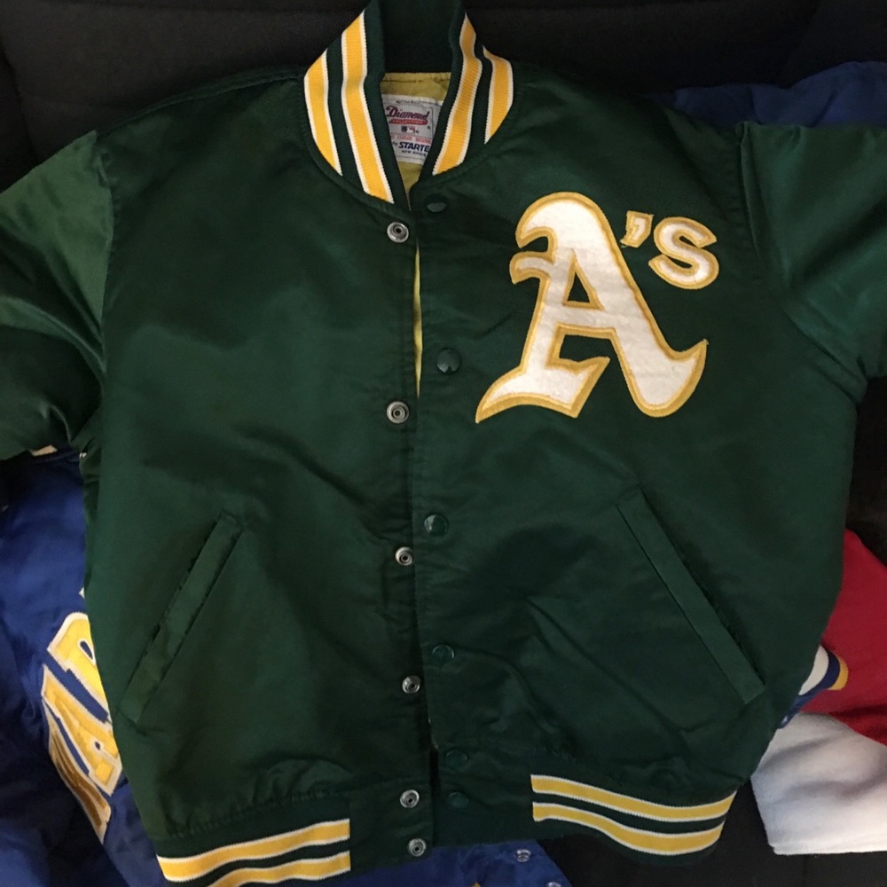 Vintage Oakland athletics starter jacket